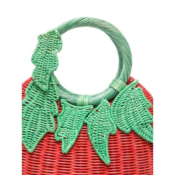 Serpui Red Tote Bags Women - Picture 4 of 5